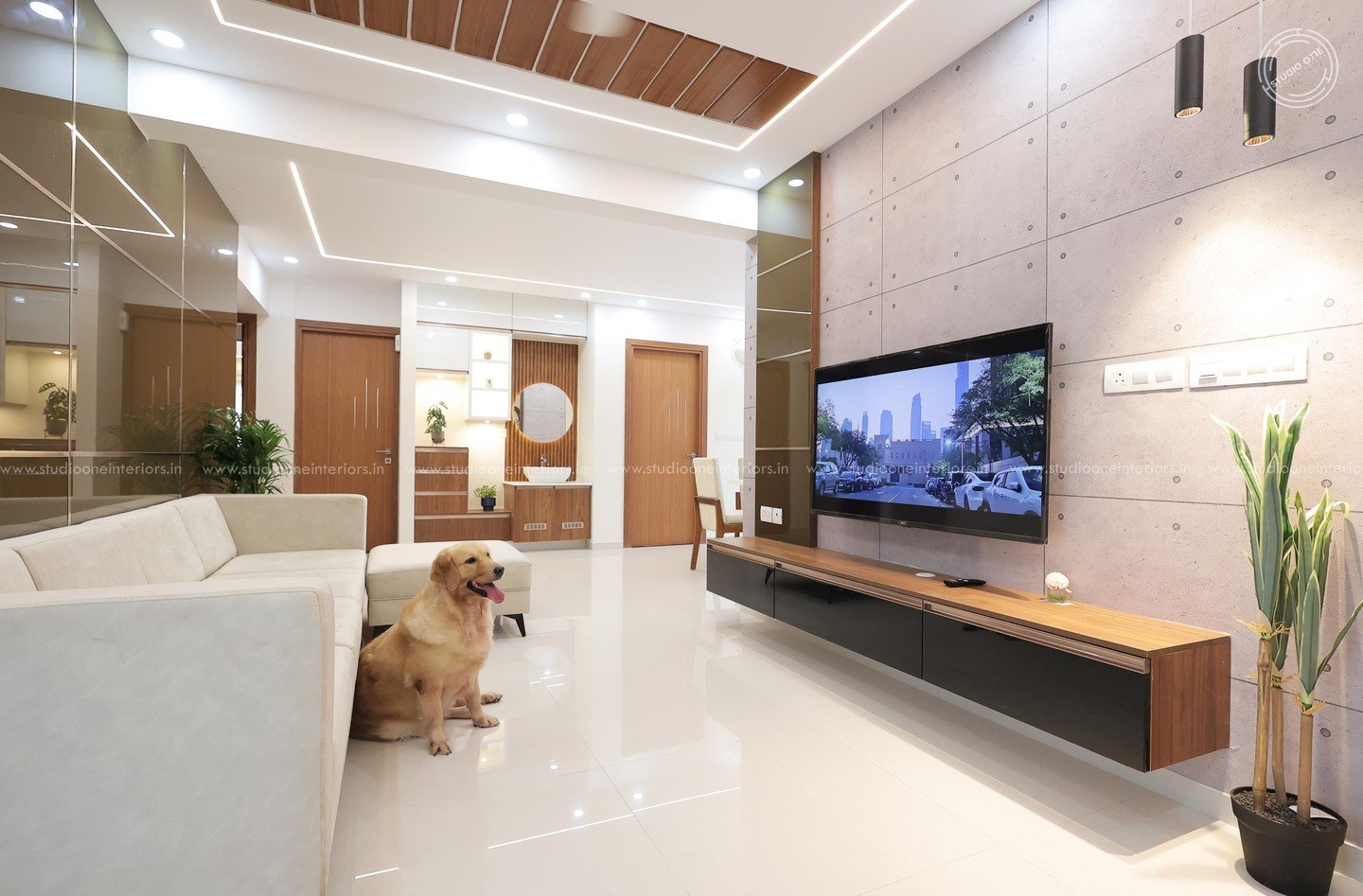 The Most Authentic Living Room Interior by Studio One Interiors
